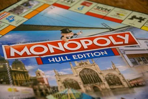 Hull edition of Monopoly Stock Photos