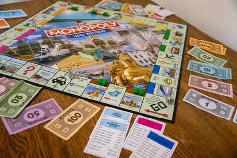Hull edition of Monopoly Stock Photos