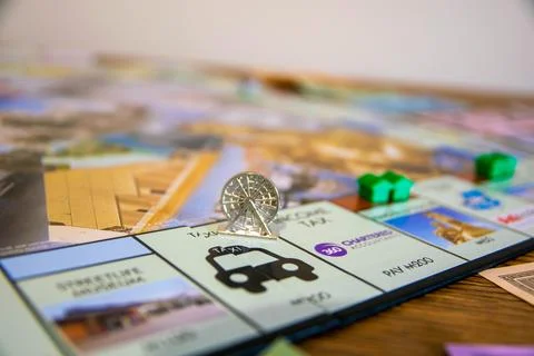 Hull edition of Monopoly Stock Photos