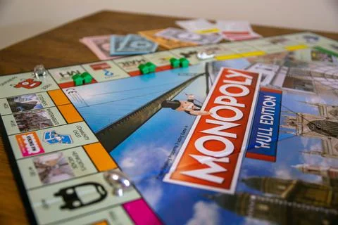Hull edition of Monopoly Stock Photos