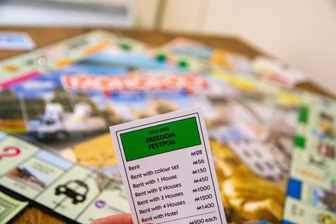 Hull edition of Monopoly Stock Photos