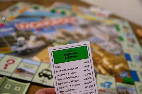 Hull edition of Monopoly Stock Photos