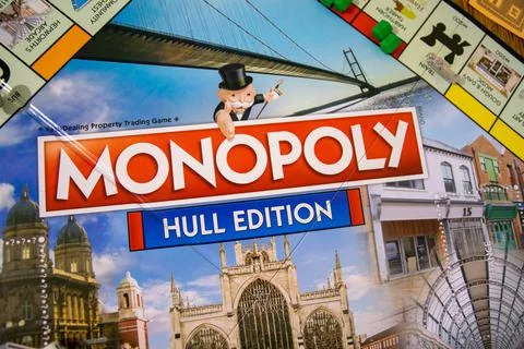 Hull edition of Monopoly Stock Photos