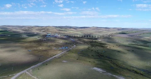 Hulunbuir Grassland Stock Footage 96074039