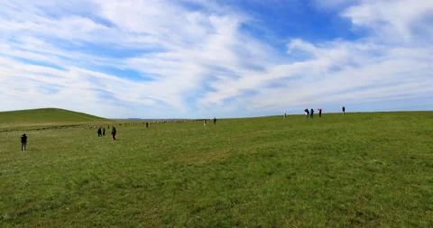 Hulunbuir grassland 스톡 동영상 218234485