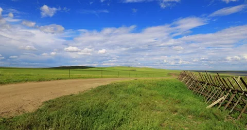 Hulunbuir grassland Stock Footage 218295765