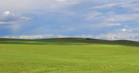 Hulunbuir grassland Stock Footage 218296705
