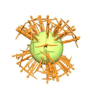 Human abstract Stock Illustration