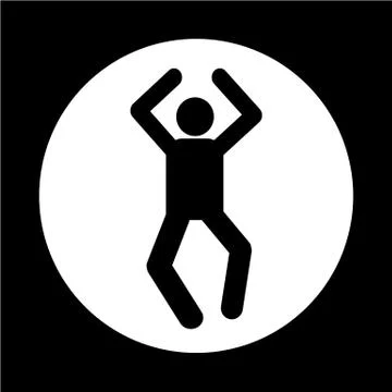 Human Action  Icon Stock Illustration
