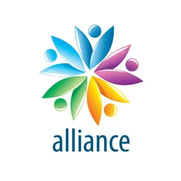 Human Alliance logo Stock Illustration