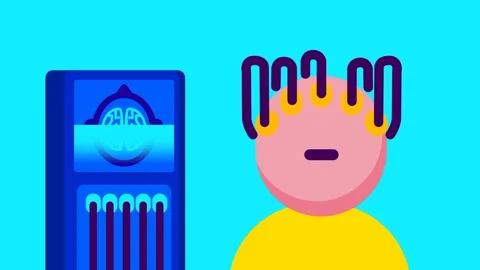 Human and AI Collaboration Stock Footage 335667254