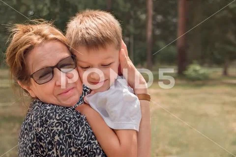 Human and nature. Generic relationship. Happy family background. Stock Photos