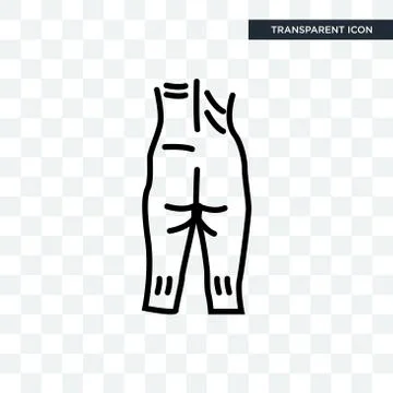 Human Ankle vector icon isolated on transparent background, Human Ankle logo  Free Stock Illustration