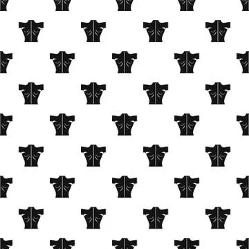 Human back pattern 스톡 일러스트