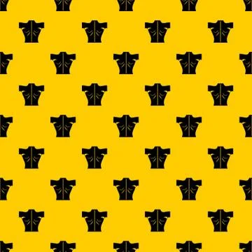 Human back pattern vector 스톡 일러스트