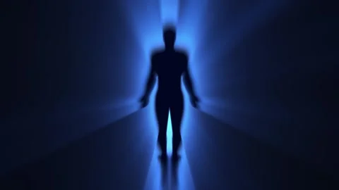 Human being or individuality or personality psychologic concept with abstract hu Stock Footage 254883328