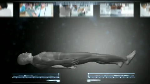 Human Body Scan ~ After Effects Project #11985437 | Pond5