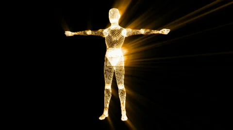 Human body, Video background. High definition and smooth movement. Stock Footage 929054