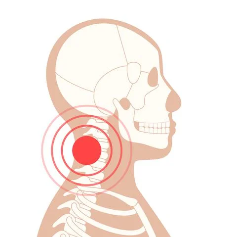 Human bones concept Illustrazione stock