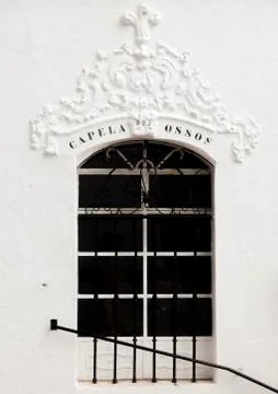 Human bones window Stock Photos