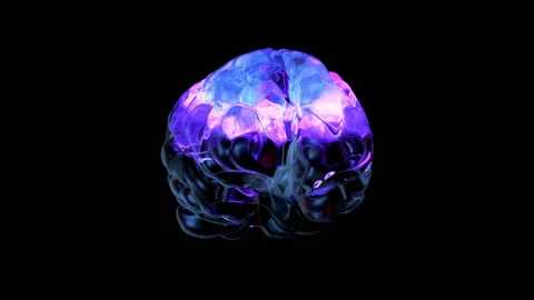 Human brain with abstract vizualisation 스톡 동영상 228800485