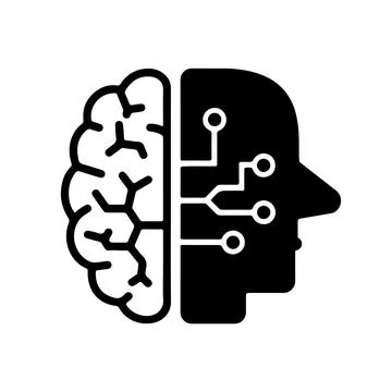 Human Brain Artificial Intelligence Circuitry Technology Digital Mind Neural Stock Illustration