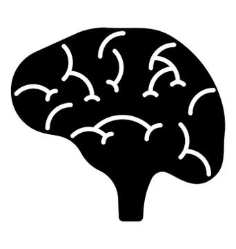 Human Brain Cartoon Stock Illustration