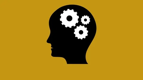 Human Brain CogWheels Stock Footage 77329468