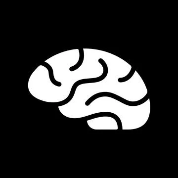 Human brain concept flat style Stock-Illustration