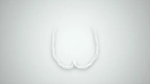 Human brain creating a new idea Video stock 100065677