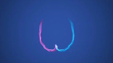 Human brain creating a new idea Video stock 100065896