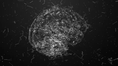 Human brain Video stock 116617075