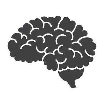 Human Brain Icon Stock Illustration