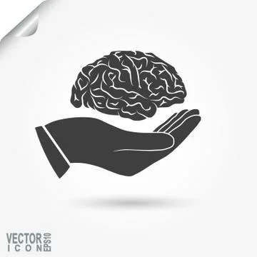 Human brain Stock Illustration