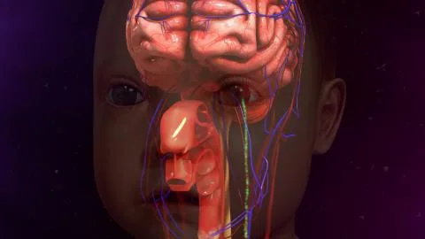 Human brain Stock Illustration