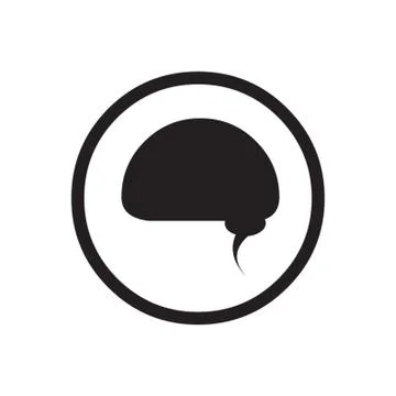 Human Brain Illustrazione stock