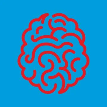 Human brain Stock Illustration