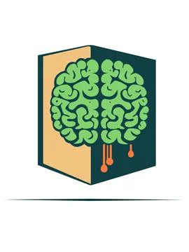 Human brain. Isolated vector. Concept of the human brain. Stock Illustration