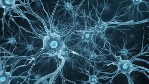 Human Brain Neural Pathway Visualization. Stock-Footage 341801877