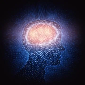 Human Brain Power Connections イラスト素材