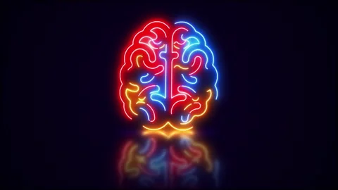 Human Brain Thinking Intelligence concept Stock-Footage 251746552