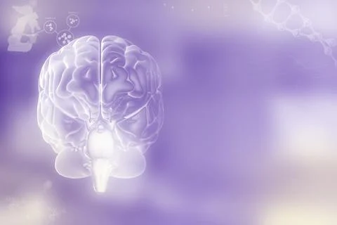 - human brain, wisdom analysis concept - very detaile Stock Illustration