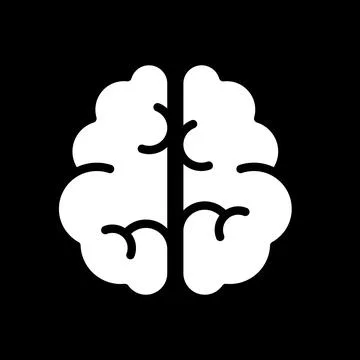Human brains showcase technology and Artificial intelligence Stock Illustration