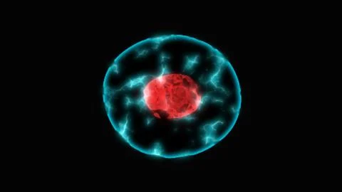 Human cell. 3d rendering of Human cell or Embryonic stem cell microscope ba.. Stock Photos