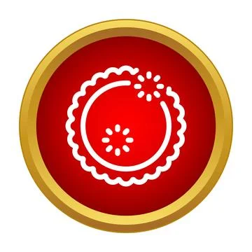 Human cell ovum fertilization process biology icon Stock Illustration