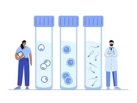 Human cells collecting Stock Illustration