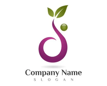 Human character logo sign Stock Illustration
