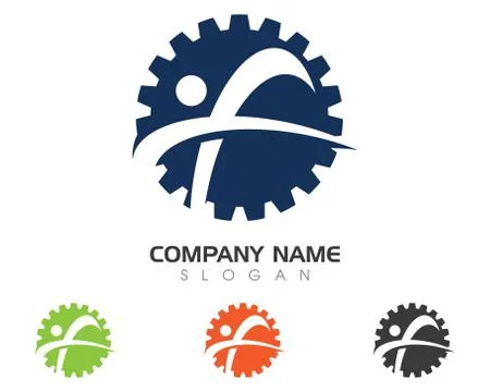 Human character logo sign Stock Illustration