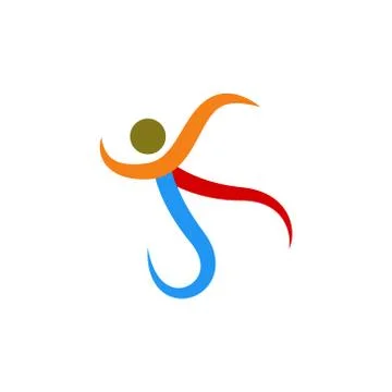 Human character vector design template illustration Stock Illustration