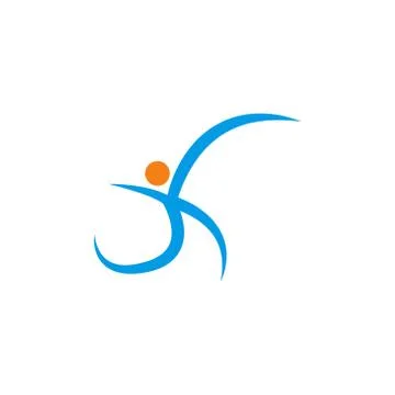 Human character vector design template illustration Stock Illustration